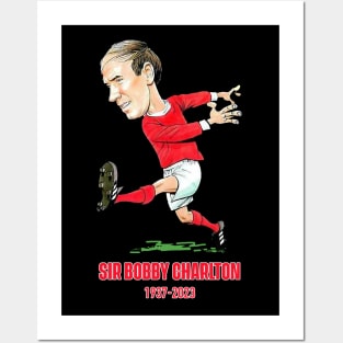 Sir Bobby Charlton Memorial Posters and Art